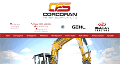 Desktop Screenshot of corcoranfarmsupply.com